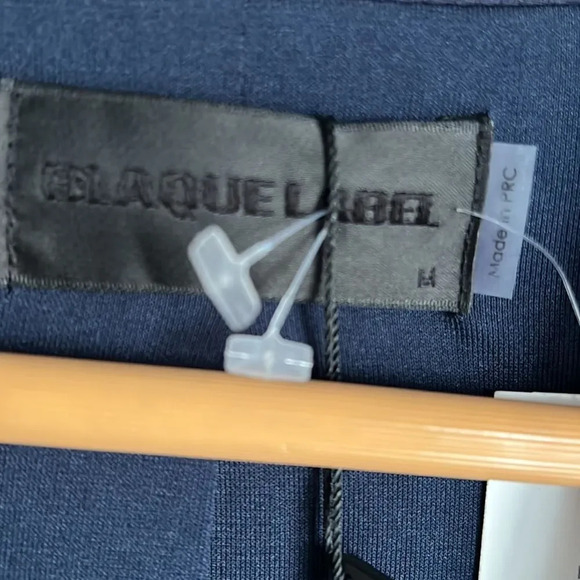 NWT Blaque Label Sculpted Dellana Noir Blazer Navy - Picture 6 of 7